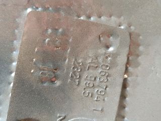 bontott FIAT 500X Hátsó Kipufogó Dob Hővédő Lemez