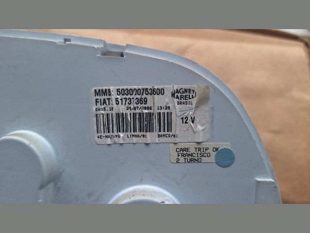 bontott FIAT ALBEA Kilométeróra