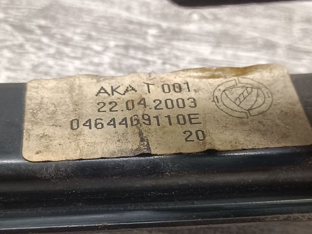 bontott FIAT ALBEA Bal hátsó Ablakemelő Szerkezet (Mechanikus)