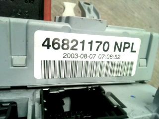 bontott FIAT ALBEA Biztosítéktábla Utastér