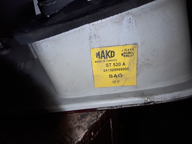 bontott FIAT ALBEA Jobb Belső Hátsó Lámpa