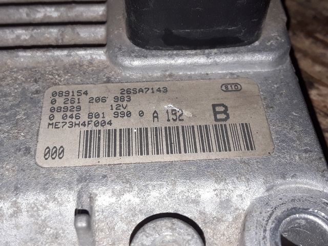 bontott FIAT BRAVA Motorvezérlő