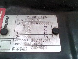 bontott FIAT BRAVA Homlokfal (Üres lemez)