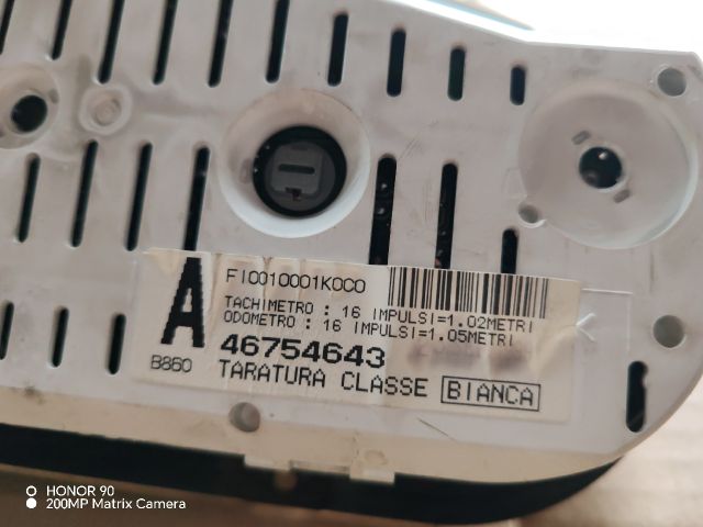 bontott FIAT BRAVA Kilométeróra