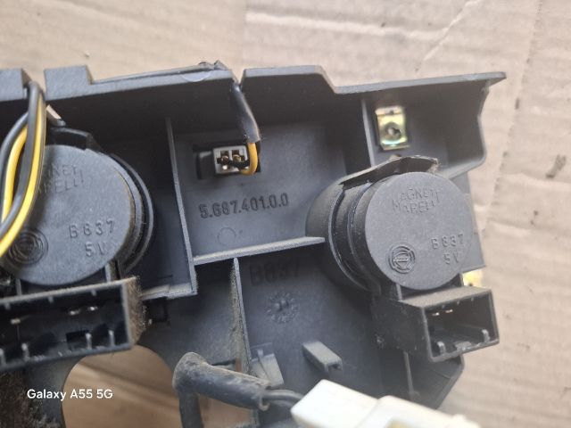 bontott FIAT BRAVA Fűtéskapcsoló (manuális klímás)