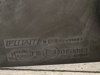 bontott FIAT BRAVA Jobb Visszapillantó Tükör (Mechanikus)