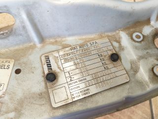 bontott FIAT BRAVO Homlokfal (Üres lemez)