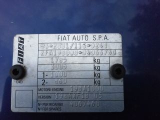 bontott FIAT BRAVO Fűtőradiátor