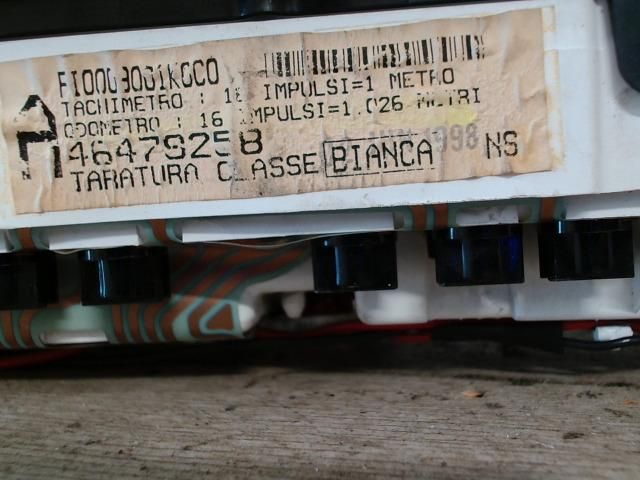 bontott FIAT BRAVO Kilométeróra