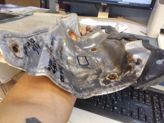 bontott FIAT BRAVO Katalizátor Hővédő Lemez