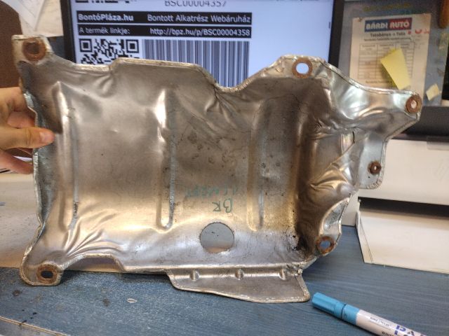 bontott FIAT BRAVO Katalizátor Hővédő Lemez