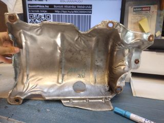 bontott FIAT BRAVO Katalizátor Hővédő Lemez