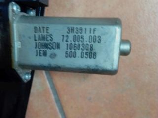 bontott FIAT BRAVO Jobb első Ablakemelő Szerkezet (Elektromos)