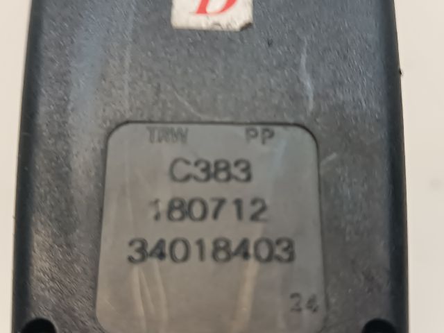 bontott FIAT BRAVO Jobb hátsó Biztonsági Öv Csat