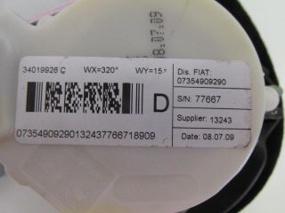 bontott FIAT BRAVO Jobb hátsó Biztonsági Öv