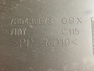 bontott FIAT BRAVO Kesztyűtartó