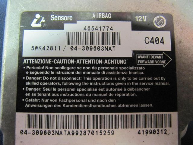 bontott FIAT BRAVO Légzsák Elektronika