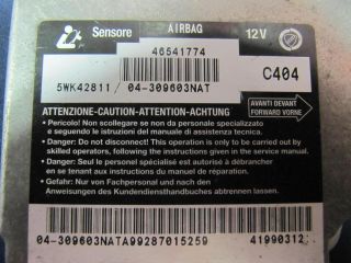 bontott FIAT BRAVO Légzsák Elektronika