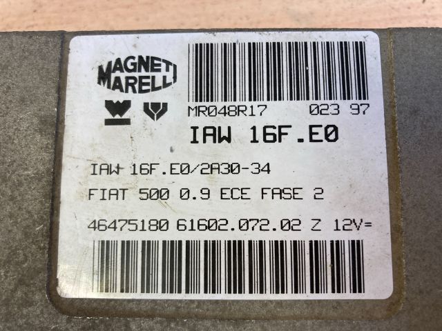 bontott FIAT CINQUECENTO Motorvezérlő