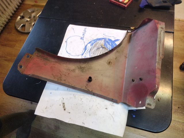 bontott FIAT COUPE Jobb első Sárvédő