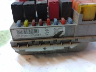 bontott FIAT CROMA Biztosítéktábla Motortér