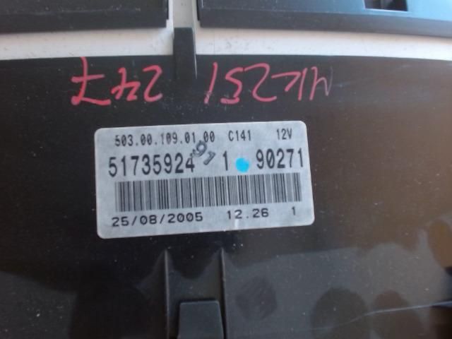 bontott FIAT CROMA Kilométeróra