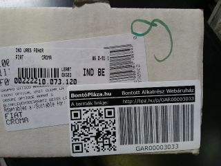 bontott FIAT CROMA Bal első Irányjelző
