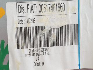 bontott FIAT CROMA Bal hátsó Ablakemelő Szerkezet (Elektromos)