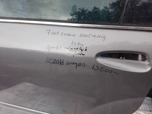 bontott FIAT CROMA Bal hátsó Ajtó (Üres lemez)