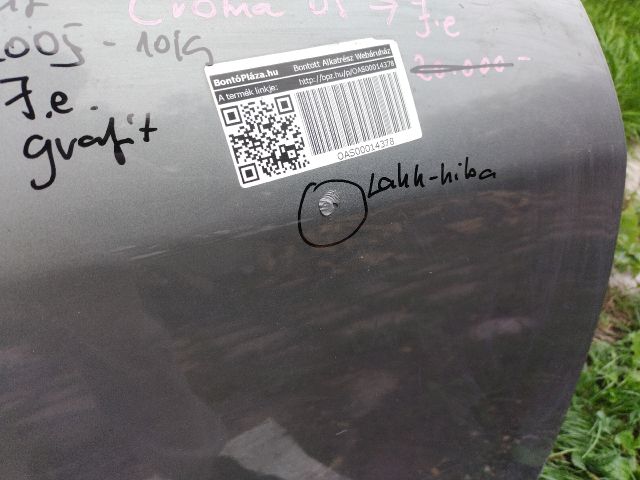 bontott FIAT CROMA Jobb első Ajtó (Üres lemez)