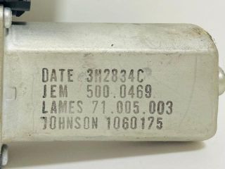 bontott FIAT CROMA Jobb hátsó Ablakemelő Motor