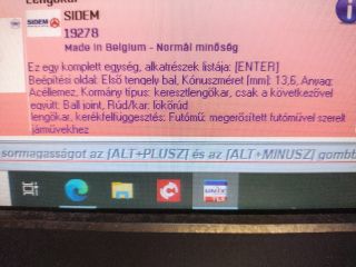 bontott FIAT DOBLO Bal első Lengőkar