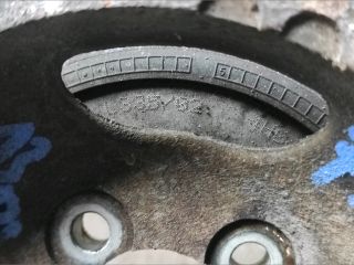 bontott FIAT DOBLO Főtengely Szíjtárcsa