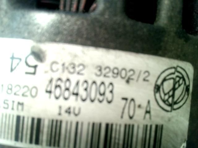 bontott FIAT DOBLO Generátor