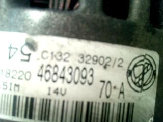 bontott FIAT DOBLO Generátor