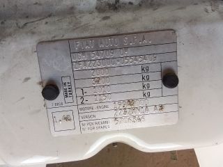 bontott FIAT DOBLO Homlokfal (Üres lemez)