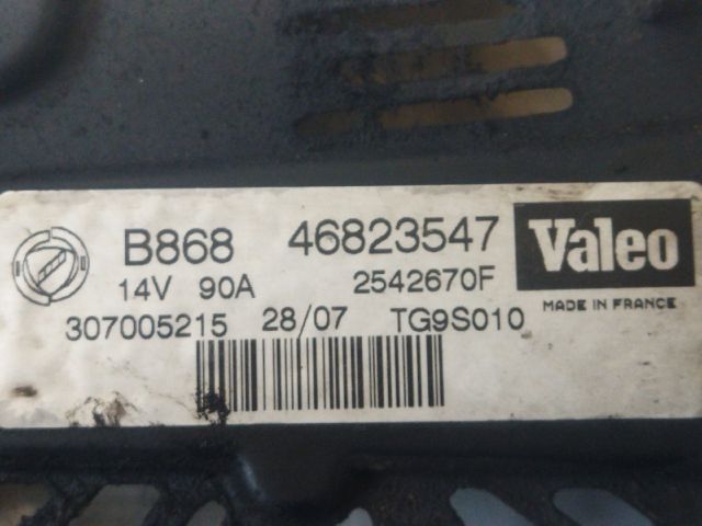 bontott FIAT DOBLO Generátor