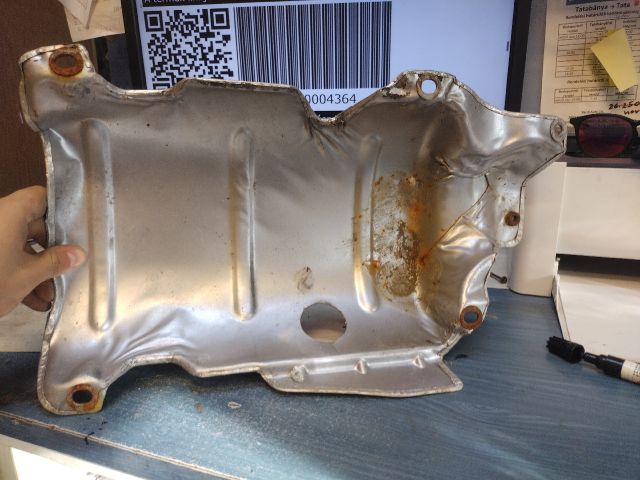 bontott FIAT DOBLO Katalizátor Hővédő Lemez