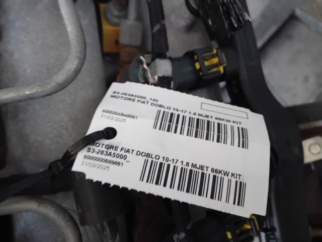 bontott FIAT DOBLO Komplett Motor (Segédberendezésekkel)