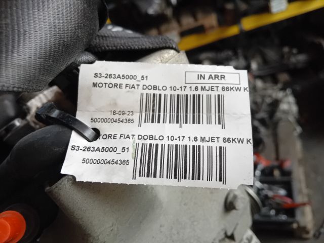 bontott FIAT DOBLO Komplett Motor (Segédberendezésekkel)