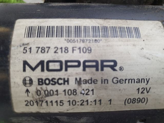 bontott FIAT DOBLO Önindító