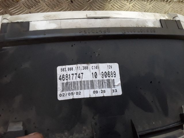 bontott FIAT DOBLO Kilométeróra