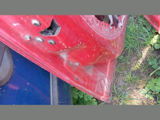 bontott FIAT DOBLO Bal első Ajtó (Üres lemez)