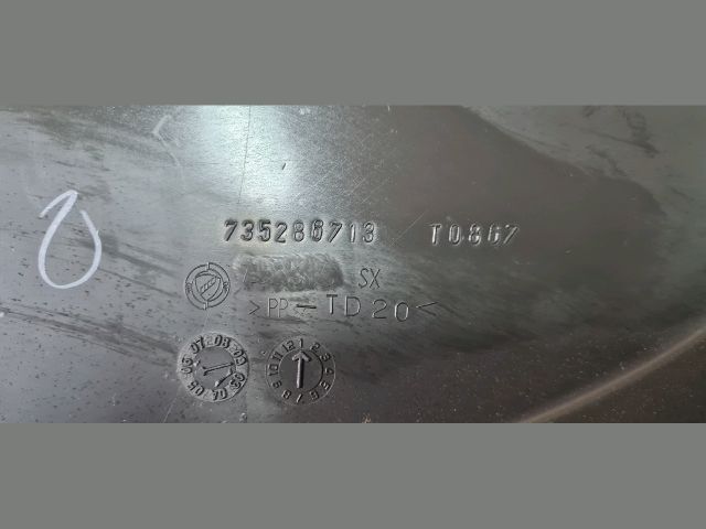 bontott FIAT DOBLO Bal első Belső Küszöb Burkolat