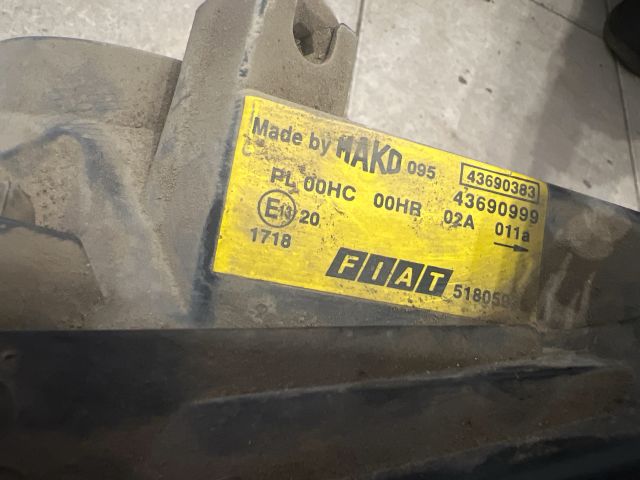 bontott FIAT DOBLO Bal Fényszóró