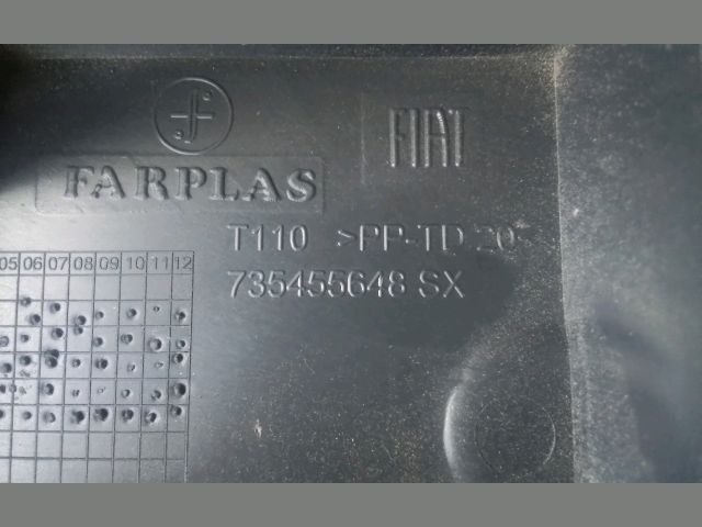 bontott FIAT DOBLO Bal hátsó Belső Küszöb Burkolat