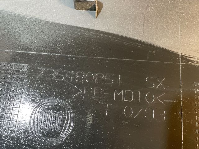 bontott FIAT DOBLO Bal hátsó Csomagtér Burkolat (Műanyag)