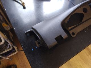 bontott FIAT DOBLO Bal hátsó Lámpakeret