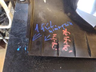 bontott FIAT DOBLO Bal hátsó Lámpakeret