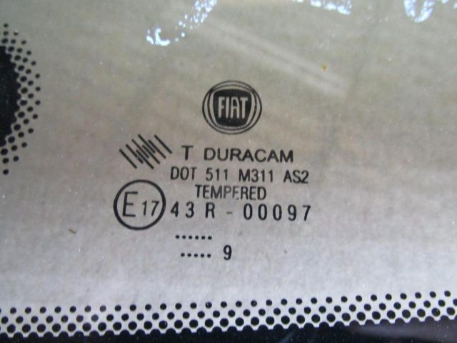 bontott FIAT DOBLO Bal Tolóajtó Ablak